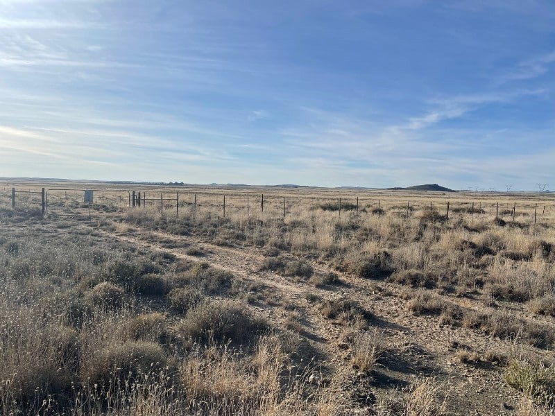 Empty piece of land in De Aar which will be used for a solar farm