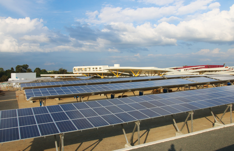 Garden City switches on Africa’s largest solar carport system