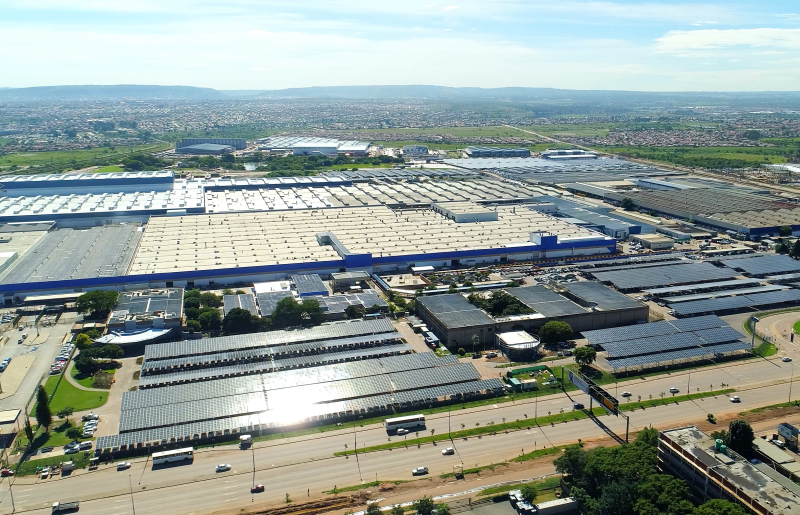 Ford South Africa switches on solar, 35 percent of Silverton Plant’s electricity now supplied by the sun