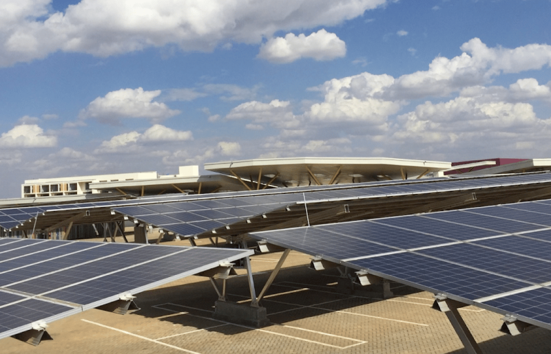 Actis’ Garden City switches on largest solar carport system in Africa